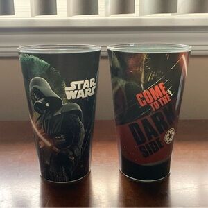 Star Wars 2 Glass Cups